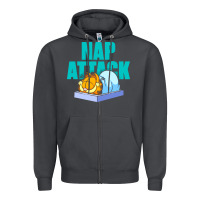 Smoke nap attack Zipper Hoodie - artisFamous