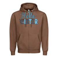 Chestnut hello winter Zipper Hoodie - JahusDesignShop
