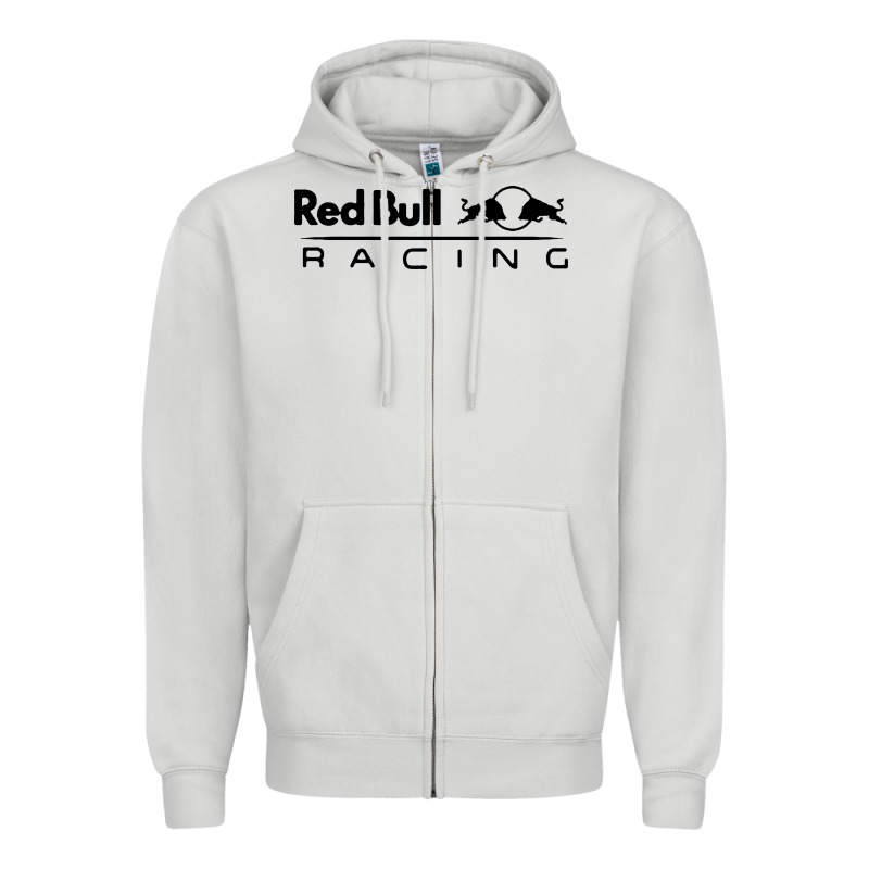 Red Racing Zipper Hoodie by artisFamous | Teevron