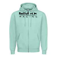 Seafoam red racing Zipper Hoodie - artisFamous