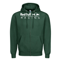 Sports Green red racing Zipper Hoodie - artisFamous