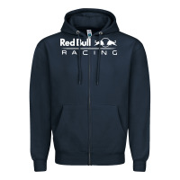 Navy red racing Zipper Hoodie - artisFamous