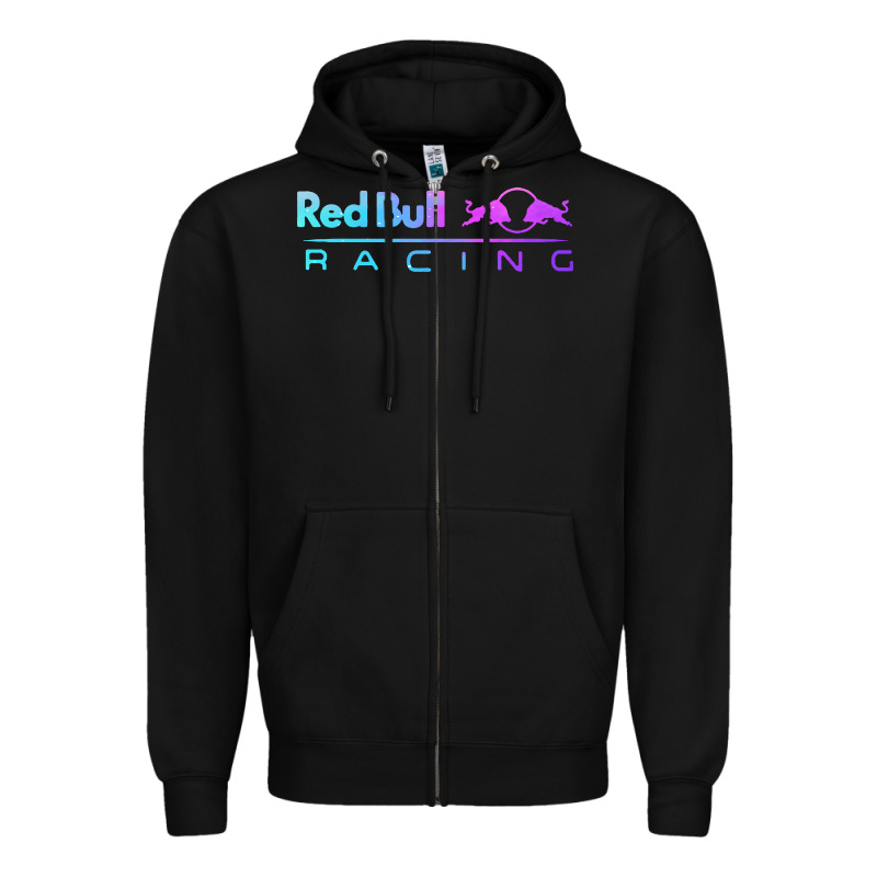 Red Racing Zipper Hoodie by artisFamous | Teevron
