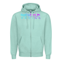 Seafoam red racing Zipper Hoodie - artisFamous