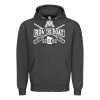 Smoke row the boat minnesota Zipper Hoodie - artisFamous