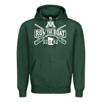 Sports Green row the boat minnesota Zipper Hoodie - artisFamous