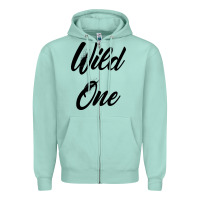 Seafoam wild one Zipper Hoodie - artisFamous