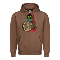 Chestnut The Little Crocodile Zipper Hoodie - artisFamous