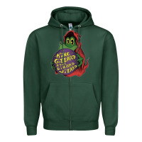 Sports Green The Little Crocodile Zipper Hoodie - artisFamous
