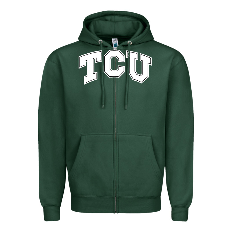 Tcu Zipper Hoodie by artisFamous | Teevron