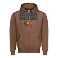 Chestnut tennessee football dark mode Zipper Hoodie - artisFamous