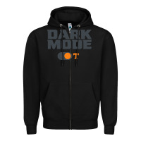 Black tennessee football dark mode Zipper Hoodie - artisFamous