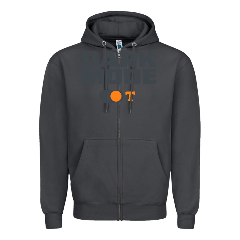 Tennessee Football Dark Mode Zipper Hoodie by artisFamous | Teevron