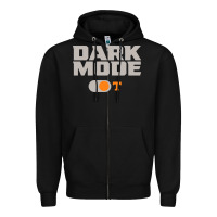 Black tennessee football dark mode Zipper Hoodie - artisFamous
