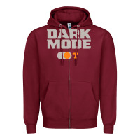 Burgundy tennessee football dark mode Zipper Hoodie - artisFamous