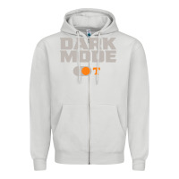 Dove Grey tennessee football dark mode Zipper Hoodie - artisFamous