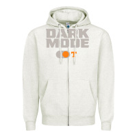 Oatmeal Heather tennessee football dark mode Zipper Hoodie - artisFamous