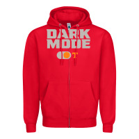 Red tennessee football dark mode Zipper Hoodie - artisFamous