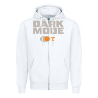 White tennessee football dark mode Zipper Hoodie - artisFamous