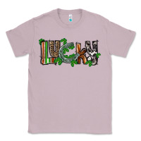 Lilac Lucky horseshoe St. Patrick's Day Classic Tee - CowGirlArtShop