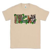 Mushroom Lucky horseshoe St. Patrick's Day Classic Tee - CowGirlArtShop