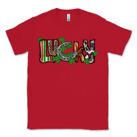 Red Lucky horseshoe St. Patrick's Day Classic Tee - CowGirlArtShop