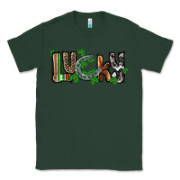 Sports Green Lucky horseshoe St. Patrick's Day Classic Tee - CowGirlArtShop