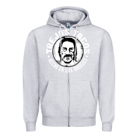 Heather Grey tacos restaurant Zipper Hoodie - artisFamous