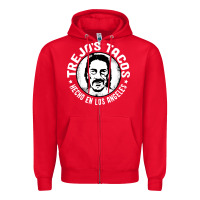 Red tacos restaurant Zipper Hoodie - artisFamous