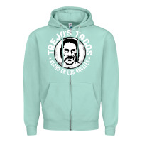 Seafoam tacos restaurant Zipper Hoodie - artisFamous