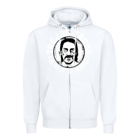 White tacos restaurant Zipper Hoodie - artisFamous