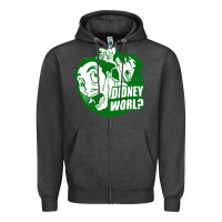 Didney Worl Zipper Hoodie | Teevron