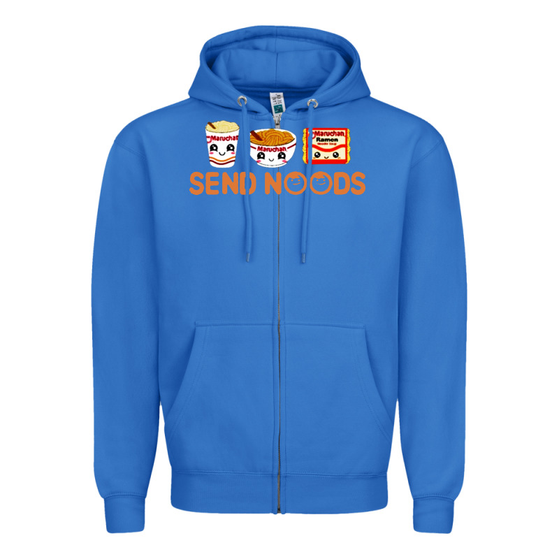 Send Noods Zipper Hoodie by artisFamous | Teevron