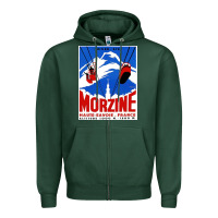 Sports Green Savoie France Blue Zipper Hoodie - artisFamous