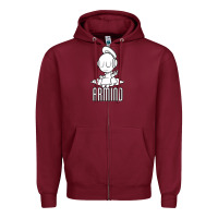 Burgundy Armin Van Buuren Armind Zipper Hoodie - artisFamous