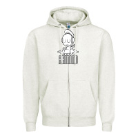 Oatmeal Heather Armin Van Buuren Armind Zipper Hoodie - artisFamous