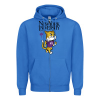 True Royal New York University Zipper Hoodie - artisFamous