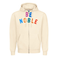 Sandshell be noble tee Zipper Hoodie - artisFamous