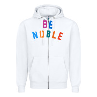 White be noble tee Zipper Hoodie - artisFamous