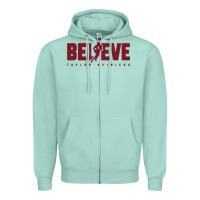 Seafoam taylor heinicke believe Zipper Hoodie - artisFamous
