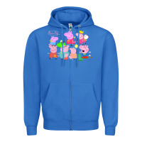 Peppa Pig Zipper Hoodie | Teevron