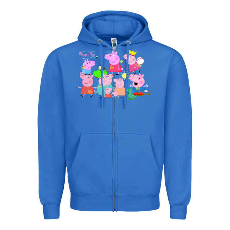 Peppa Pig Zipper Hoodie by artisFamous | Teevron