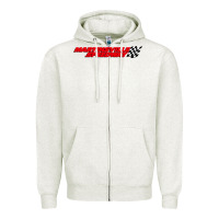 Oatmeal Heather martinsville speedway Zipper Hoodie - artisFamous