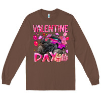 Chestnut Valentine Day Long Sleeve Tee - CowhideDigitalArt