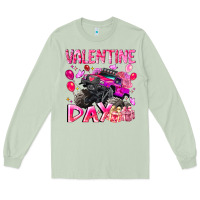 Matcha Valentine Day Long Sleeve Tee - CowhideDigitalArt
