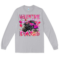 Moon Dust Valentine Day Long Sleeve Tee - CowhideDigitalArt