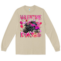 Mushroom Valentine Day Long Sleeve Tee - CowhideDigitalArt