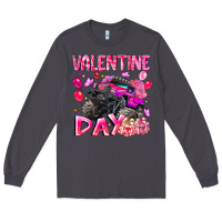 Smoke Valentine Day Long Sleeve Tee - CowhideDigitalArt