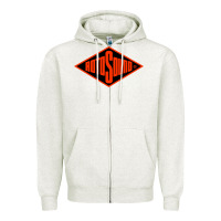 Oatmeal Heather Rotosound Zipper Hoodie - artisFamous