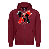 Burgundy kings of leon only by the night Zipper Hoodie - artisFamous
